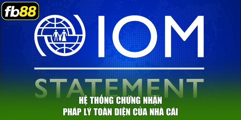 Hệ thống chứng nhận pháp lý toàn diện của nhà cái
