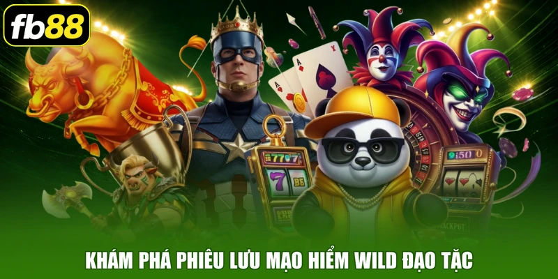 Khám phá phiêu lưu mạo hiểm Wild đạo tặc